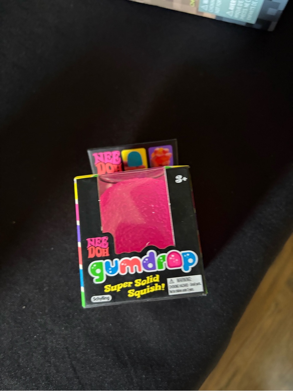 Needoh Gumdop Super Solid Squish! Pink Squishy
